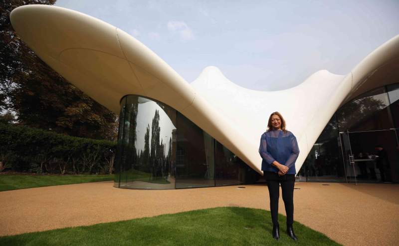 Inauguración de la nueva galería Serpentine Sackler diseñada por Zaha Hadid