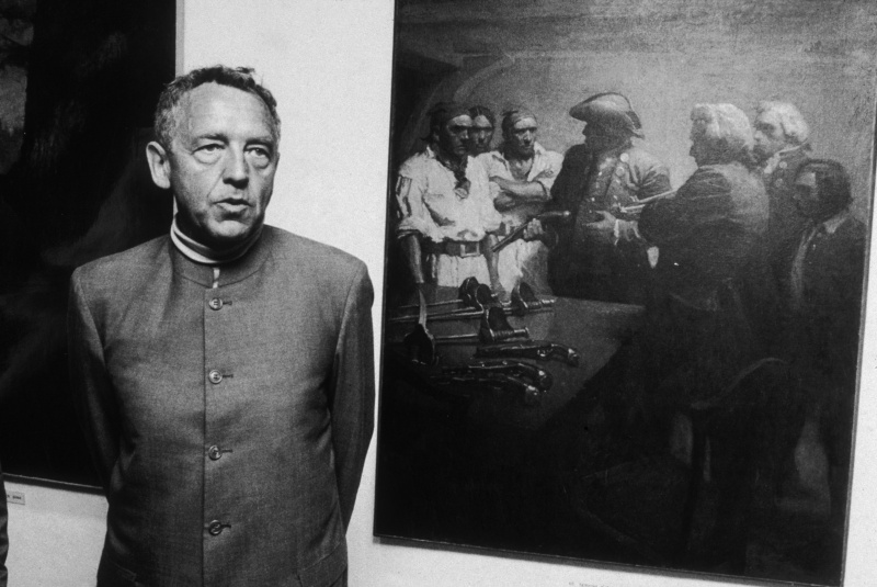 Wyeth avec un Wyeth