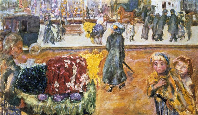 Pierre Bonnard wieczór w Paryżu