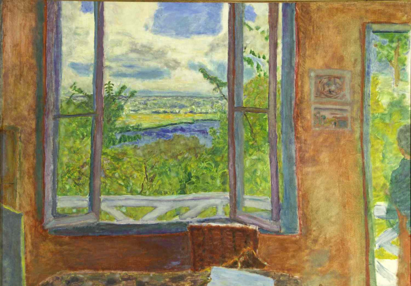 pierre bonnard otwarte okno w kierunku Sekwany