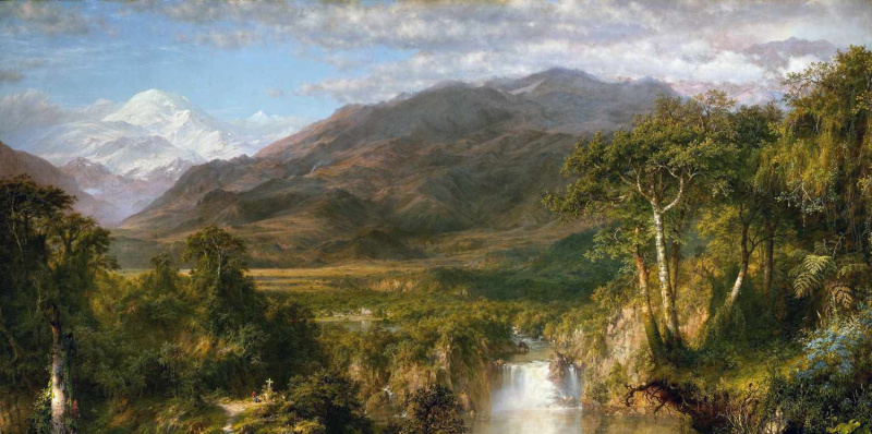 frederic edwin iglesia corazon de los andes