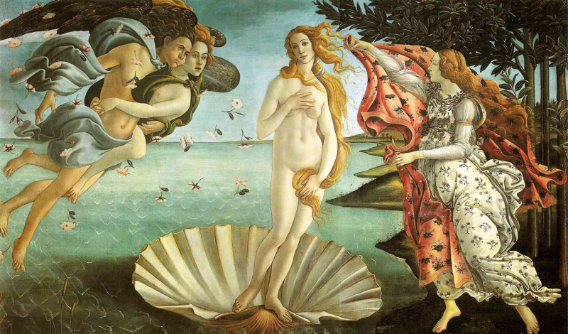 sandro botticelli narodziny wenus