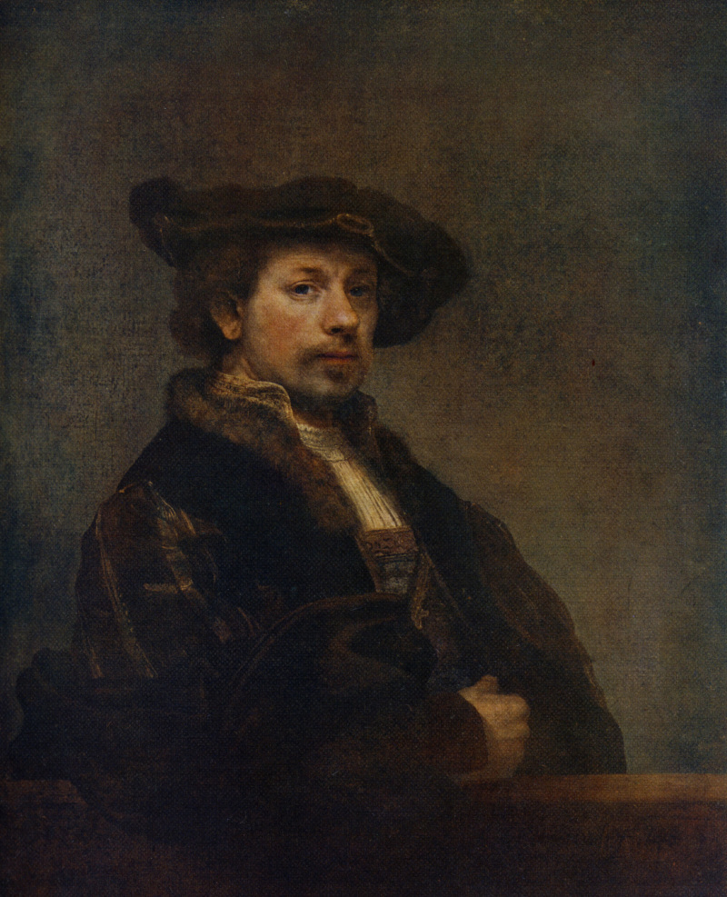 Autoportret Rembrandta w wieku 34 lat
