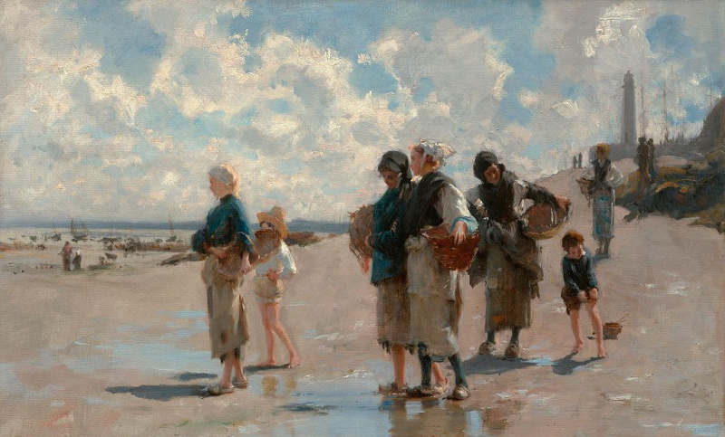 Scène de femmes et d