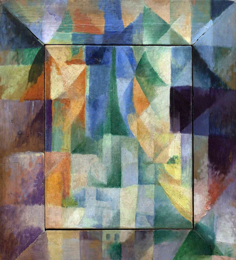robert delaunay symultaniczne okna na miasto