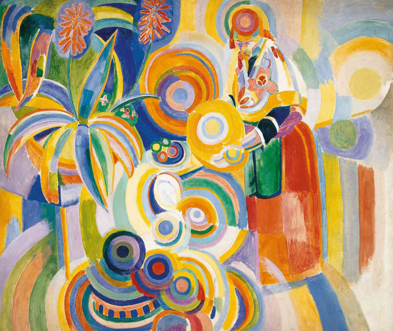 robert delaunay portugalska kobieta