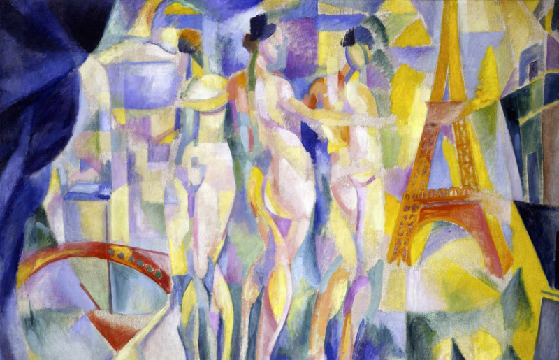Robert Delaunay miasto Paryż