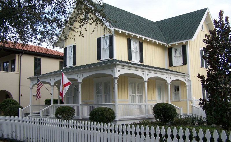 Nabolagshus i Celebration, Florida