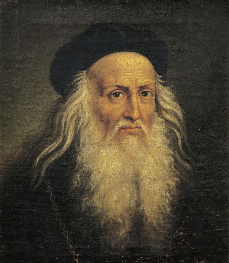 Portret Leonarda da Vinci, Lattanzio Querena (1768-1853)
