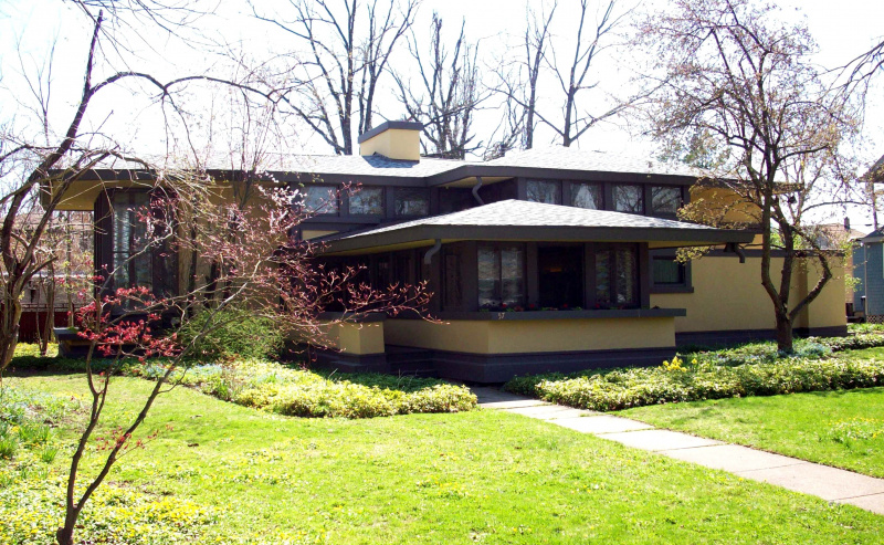 Das Walter V. Davidson House von Frank Lloyd Wright, Buffalo, NY