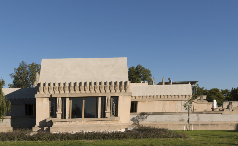 Das Hollyhock House von Frank Lloyd Wright