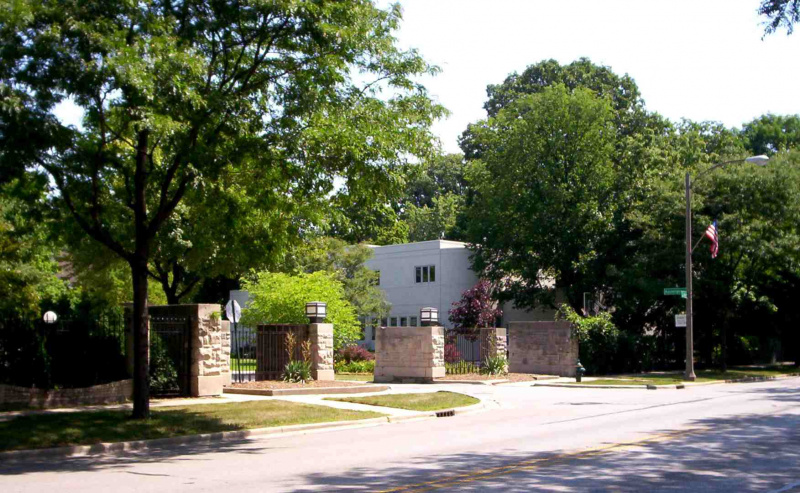 Die Waller Gates von Frank Lloyd Wright