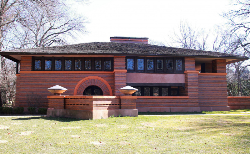 Das Arthur Heurtley House von Frank Lloyd Wright, 1902