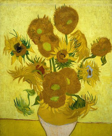 Vincents van Gogs, Saulespuķes