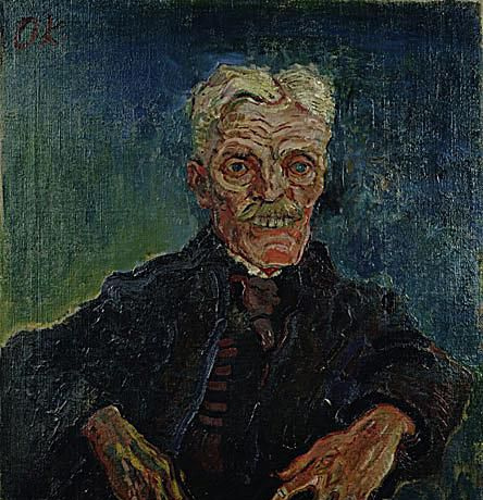 Oskars Kokoška, ​​Hiršs kā vecs vīrs, 1907. g.