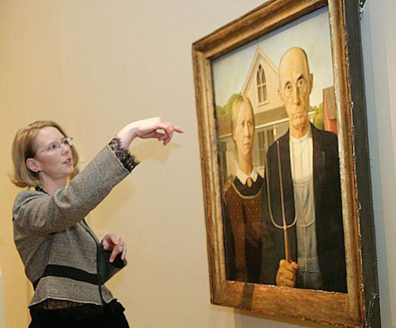 Amerykański gotyk – Grant Wood