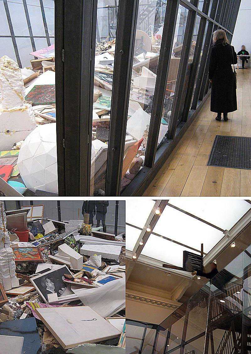 Wystawa Michael Landy Art Bin w South London Gallery
