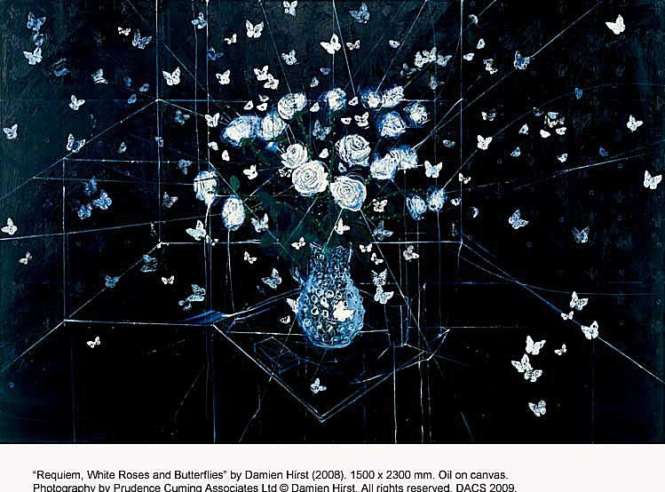 Damien Hirst No Love Lost Obrazy olejne w Wallace Collection