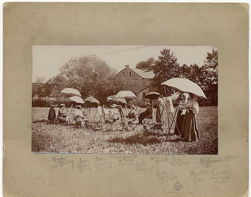 Letnia Szkoła Artystyczna w 1900