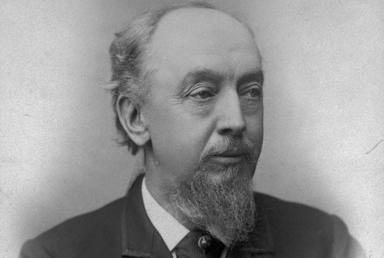 Den amerikanske skyskraperarkitekten William Le Baron Jenney, ca. 1885
