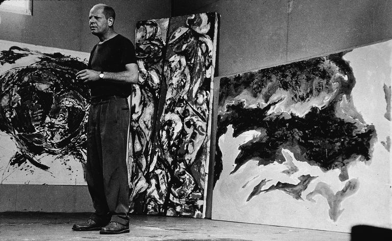 Jackson Pollock e il suo lavoro