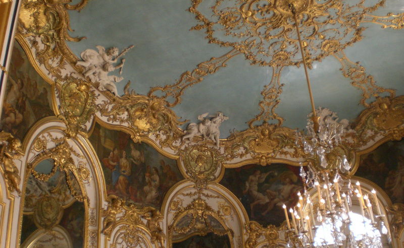 Détail de la chambre ovale de l