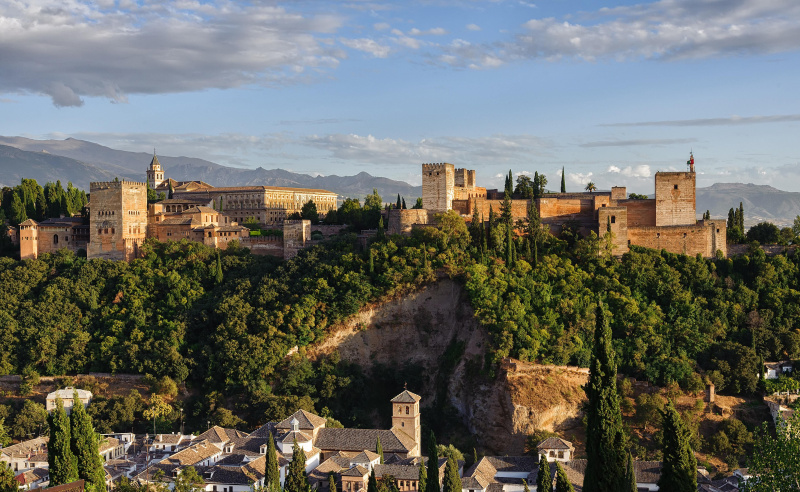 Alhambra-Palast in Granada, Spanien