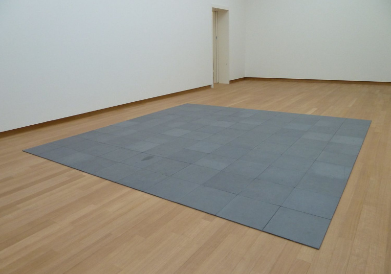Kārlis Andrē 10 x 10 Alštates svina kvadrāts