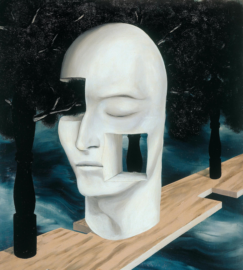 René Magritte - Geniets ansikt, 1926-27
