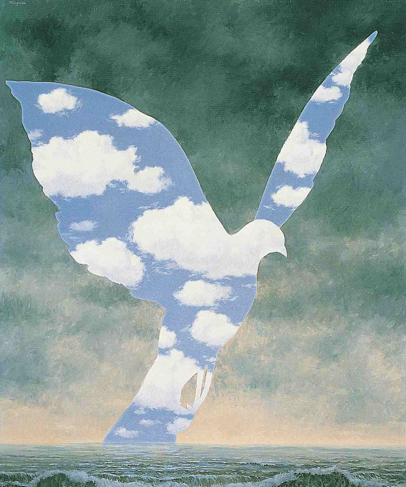 René Magritte - Den store familien, 1963