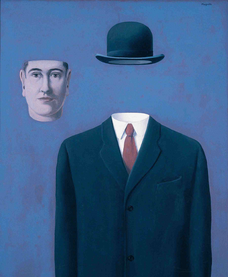 René Magritte - Pilegrimen, 1966